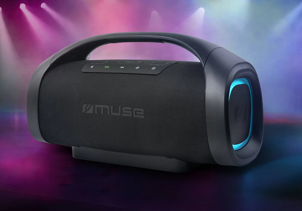 Enceinte Bluetooth Nomade BASS Muse (M980BT) Barres de Son, Enceintes & Radios Votre Magasin de Meuble et Électroménager à La Réunion ! 6 Enceinte Bluetooth Nomade BASS Muse (M980BT) – Image 1