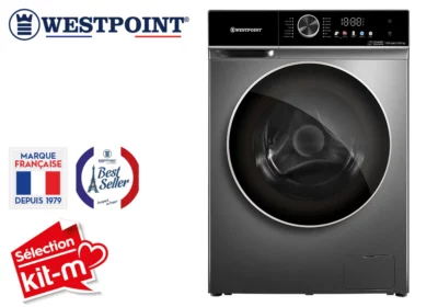 Lave Linge Lavant Séchant 10KG/6KG sans Courroie Westpoint (WDMT-1012E24.S) Électroménager Votre Magasin de Meuble et Électroménager à La Réunion !