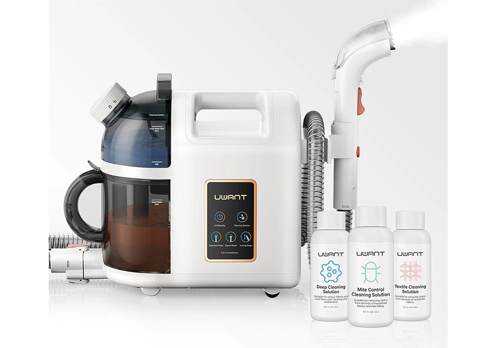 Aspirateur Nettoyeur Vapeur Multifonction pour Canapé et Tapis Uwant (B200W) Nettoyage Votre Magasin de Meuble et Électroménager à La Réunion !