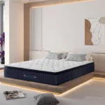 Matelas à Ressorts 160x200cm Lilas