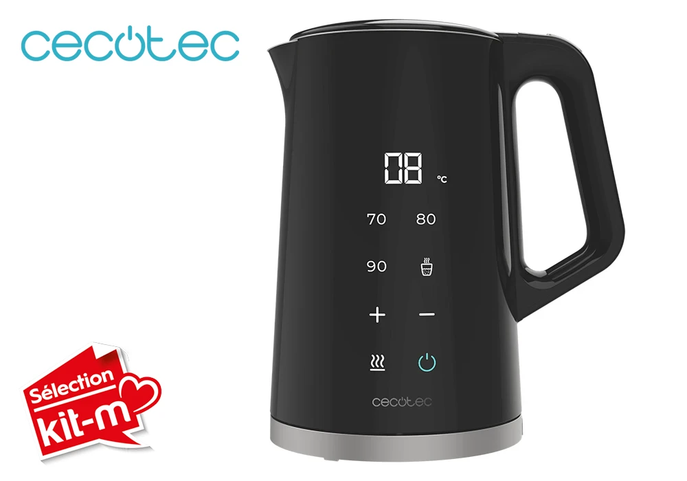 Bouilloire ThermoSense 800 Neo Cecotec (01448) Boissons (Café, Thé, Jus) Votre Magasin de Meuble et Électroménager à La Réunion !