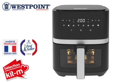 Friteuse AIR FRYER 5L avec Fenêtre de Visualisation Westpoint (WAFZ-501424.WN)
