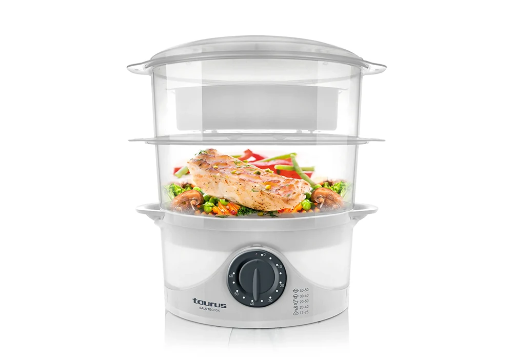 Cuiseur Vapeur 6 Litres Taurus (SALUTECOOK) Cuisine Votre Magasin de Meuble et Électroménager à La Réunion !