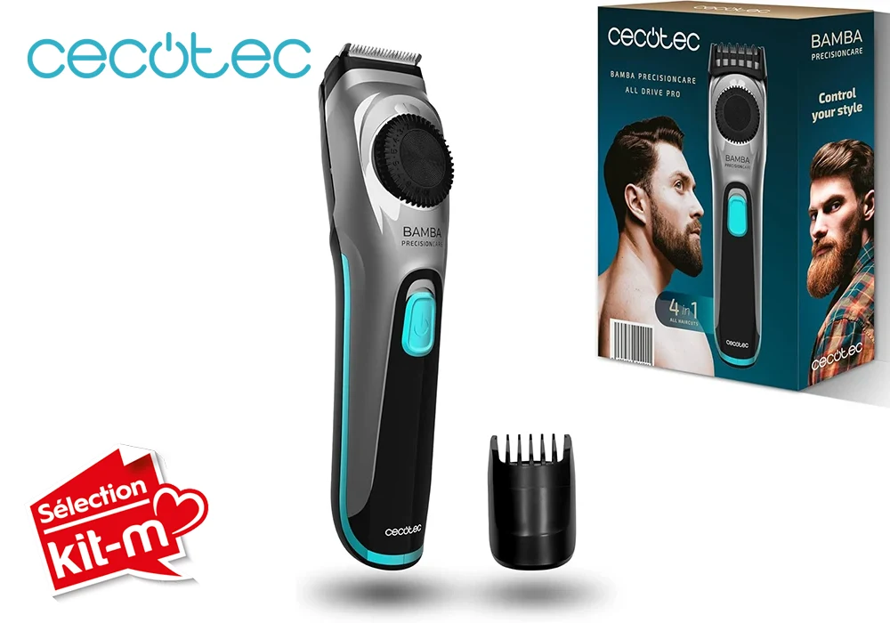 Tondeuse avec Cadran Bamba PrecisionCare AllDrive Pro Cecotec (04401) Petits Électroménagers Votre Magasin de Meuble et Électroménager à La Réunion !