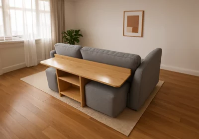 Canapé avec Console Bureau Intégrée Ballater Classiques Votre Magasin de Meuble et Électroménager à La Réunion !