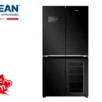 Réfrigérateur Multiportes avec Cave à Vin Dark Inox Ocean (OMDIK643NFDBD3)