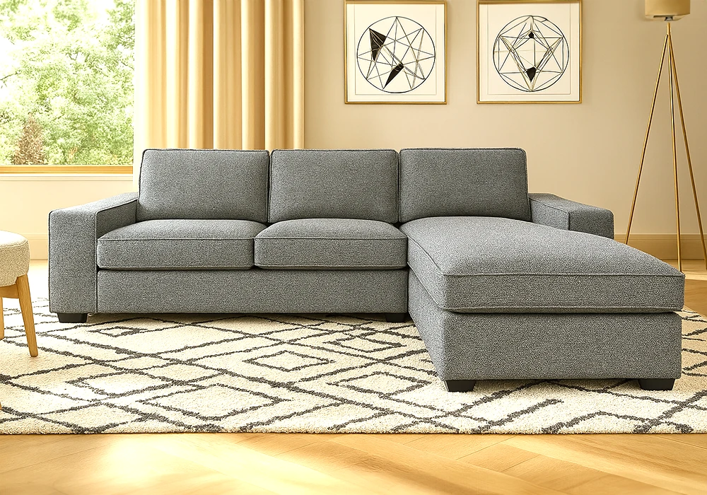 Salon d’Angle Lima Réversible Angles Votre Magasin de Meuble et Électroménager à La Réunion !