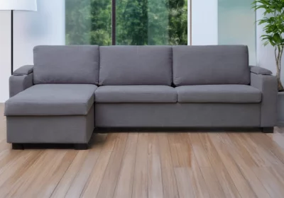 Salon d’Angle Convertible Réversible avec Matelas Zaris Angles Votre Magasin de Meuble et Électroménager à La Réunion !