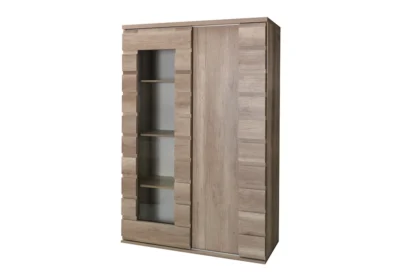 Vitrine 2 Portes (Collection Miro) Meubles Votre Magasin de Meuble et Électroménager à La Réunion !