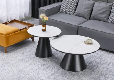 Set 2 Tables de Salon Carly Meubles Votre Magasin de Meuble et Électroménager à La Réunion !