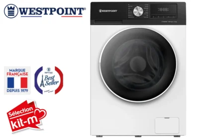 Lave-Linge 12KG Inverter Vapeur Westpoint (WMT-1214A25.D)