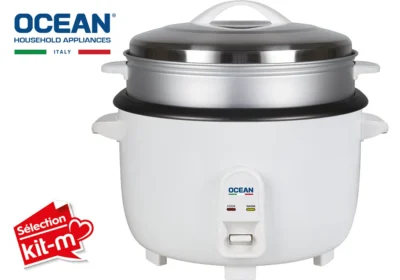 Cuiseur à Riz Blanc 4.2L Ocean (OCRCR4216WX) Cuisine Votre Magasin de Meuble et Électroménager à La Réunion !
