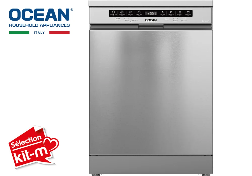 Lave-Vaisselle 13 Couverts Inox Ocean (OSDWX8132XFP3) Électroménager Votre Magasin de Meuble et Électroménager à La Réunion ! 5