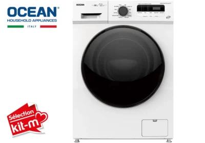 Lave-Linge 10KG Inverter Vapeur Ocean (OSWM10147DCLDFP7) Électroménager Votre Magasin de Meuble et Électroménager à La Réunion !