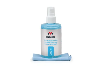Nettoyant pour Écran 200ML + Chiffon Microfibre C200 Meliconi (621001) Accessoires Votre Magasin de Meuble et Électroménager à La Réunion !