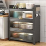 Meuble de Rangement en Métal 3 Portes Cuvy