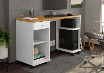 Bureau 1 Tiroir avec Roulettes Million Bureaux Votre Magasin de Meuble et Électroménager à La Réunion !