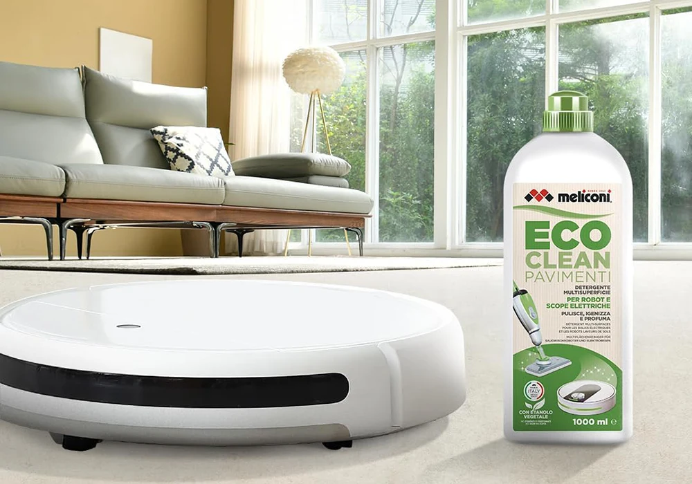 Détergeant Multi-Surfaces Universel Eco Clean Pavimenti 1Litre Meliconi (621029) Nettoyage Votre Magasin de Meuble et Électroménager à La Réunion !