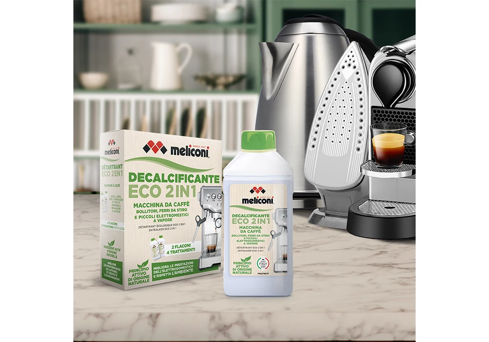 Détartrant Écologique (2x250ml) Decalcicficante Meliconi (656163) Boissons (Café, Thé, Jus) Votre Magasin de Meuble et Électroménager à La Réunion !