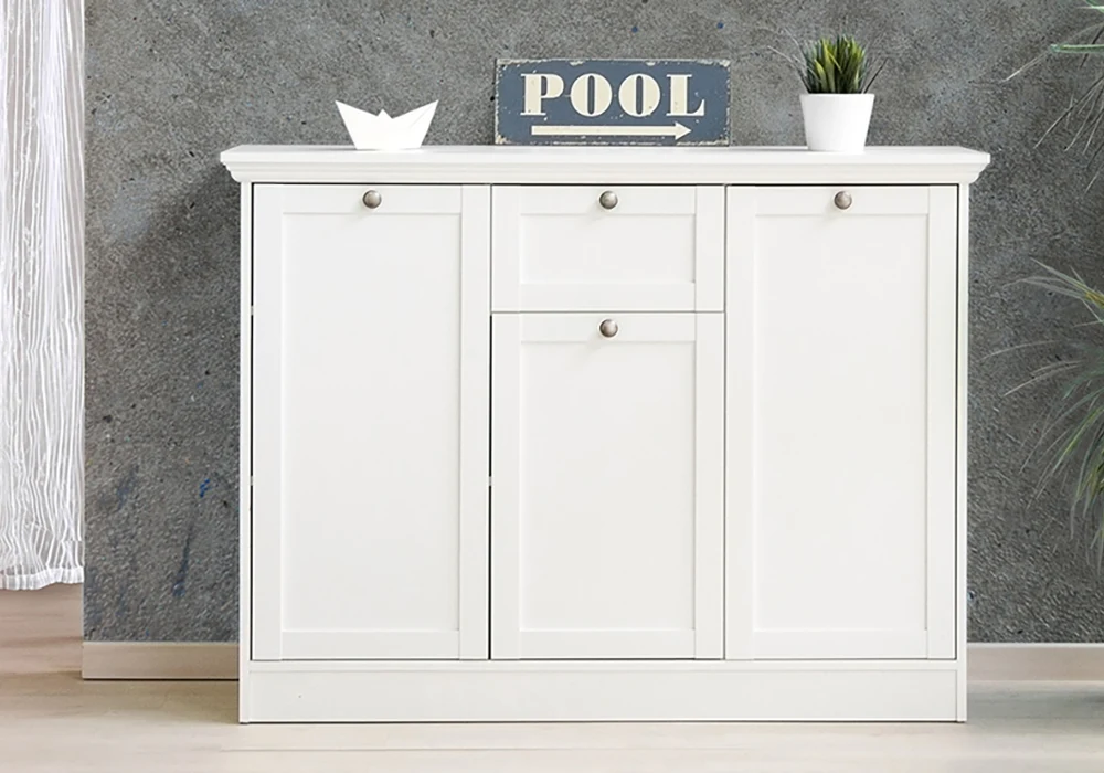 Bahut Bas 3 Portes 1 Tiroir (Collection Landwood) Meubles Votre Magasin de Meuble et Électroménager à La Réunion ! 5