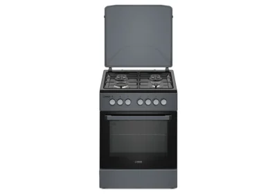 Cuisinière 4 Feux Gaz 60x60cm Four Électrique InoSense (TE6640) Cuisson Votre Magasin de Meuble et Électroménager à La Réunion !