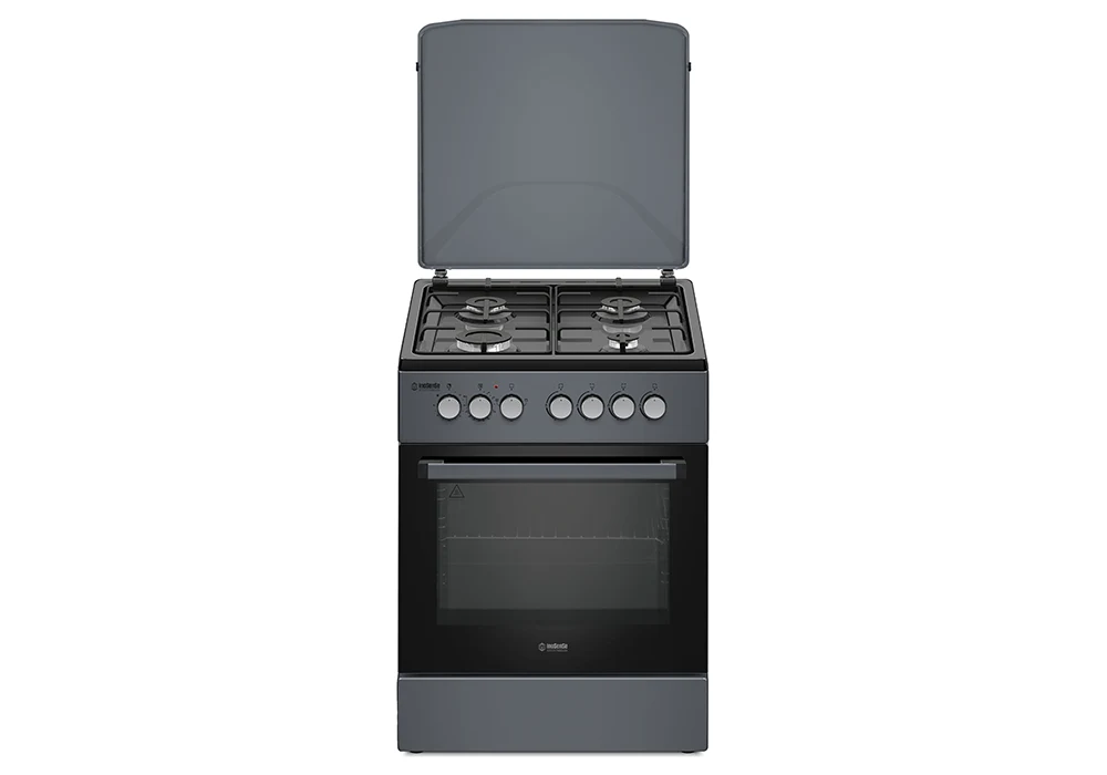 Cuisinière 4 Feux Gaz 60x60cm Four Électrique InoSense (TE6640) Cuisson Votre Magasin de Meuble et Électroménager à La Réunion !