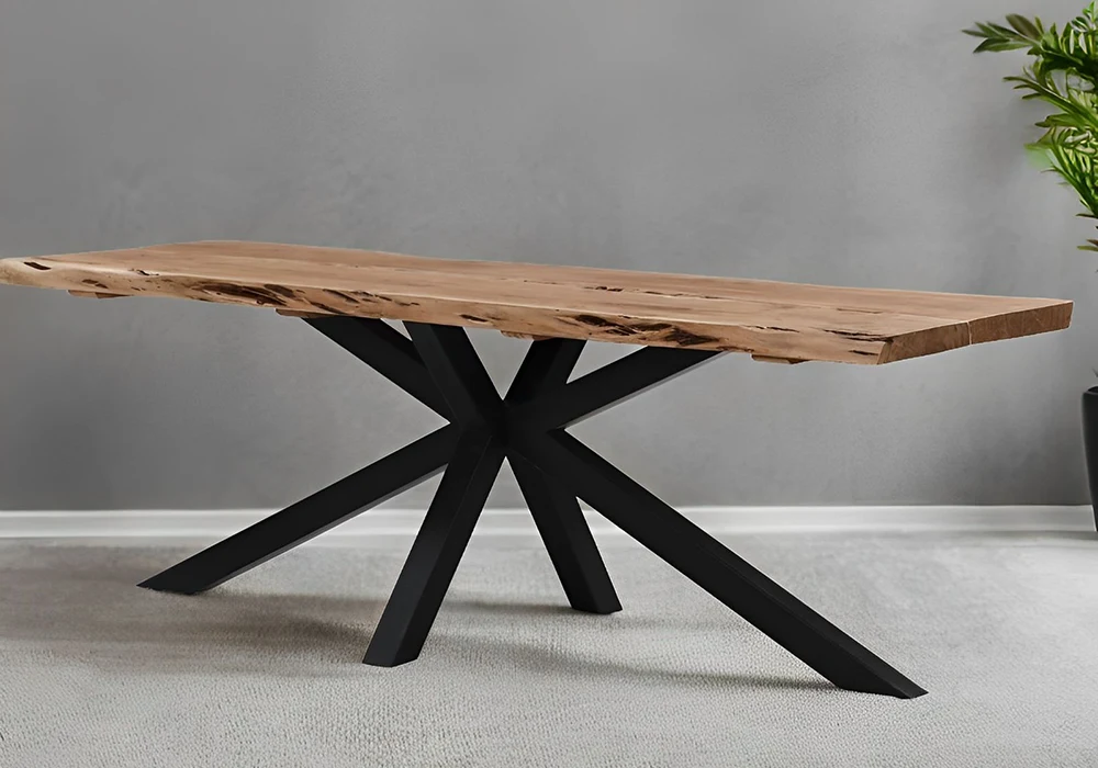 Table à Manger Batterfly Bois d'Acacia Votre Magasin de Meuble et Électroménager à La Réunion !