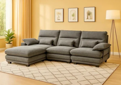 Salon d’Angle Réversible Olane Angles Votre Magasin de Meuble et Électroménager à La Réunion !