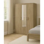 Armoire 3 Portes avec Miroir (Collection Catherine)