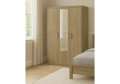 Armoire 3 Portes avec Miroir (Collection Catherine)