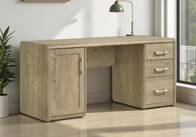 Bureau 1 Porte 3 Tiroirs (Collection Catherine)