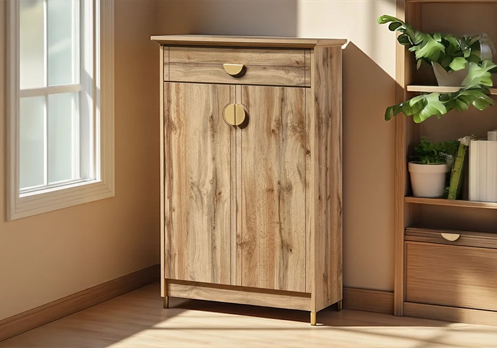 Meuble à Chaussures 2 Portes 1 Tiroir (Collection Carry) Meubles Votre Magasin de Meuble et Électroménager à La Réunion !