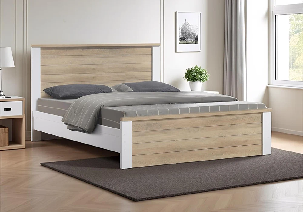 Lit 160x20cm (Collection Bianca) Chambres à Coucher Votre Magasin de Meuble et Électroménager à La Réunion !