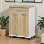 Meuble Bas de Cuisine 2 Portes 1 Tiroir Bianca