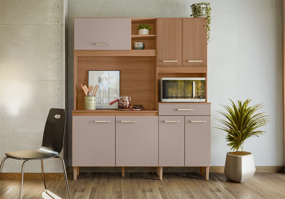 Buffet de Cuisine 7 Portes 1 Tiroir Yara Ensembles Cuisine Votre Magasin de Meuble et Électroménager à La Réunion !