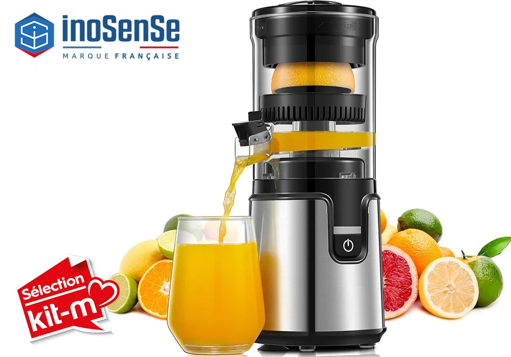 Extracteur de Jus Automatique InoSense (D-8115A) Boissons (Café, Thé, Jus) Votre Magasin de Meuble et Électroménager à La Réunion !