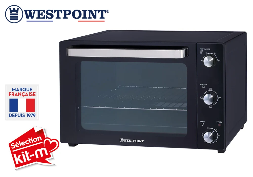 Four à Poser 66 Litres Westpoint (WOY-6621.1.DRB) Cuisson Votre Magasin de Meuble et Électroménager à La Réunion !