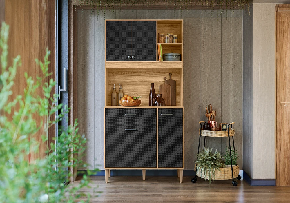 Buffet de Cuisine 4 Portes 1 Tiroir Erva Doce Ensembles Cuisine Votre Magasin de Meuble et Électroménager à La Réunion !