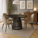 Table à Manger Ronde (Collection Stoney)