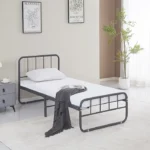 Lit 90x190cm en Métal Sandy