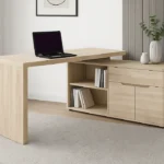 Bureau d'Angle 2 Portes 1 Tiroir (Collection Beufort)