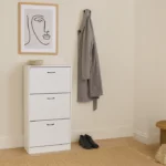 Meuble à Chaussures 3 Abattants Milo