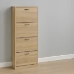 Meuble à Chaussures 4 Abattants Milo