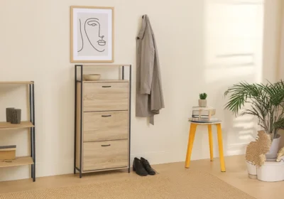 Meuble à Chaussures 3 Abattants Sesquipe