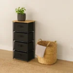 Meuble Rangement 4 Tiroirs Mabel