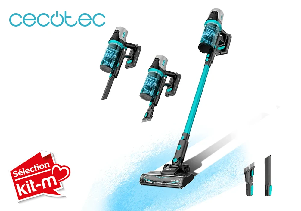 Aspirateur-Balai sans Fil Conga Rockstar 1500 Horizon Genesis XL Cecotec (A01_EU01_102265) Nettoyage Votre Magasin de Meuble et Électroménager à La Réunion !
