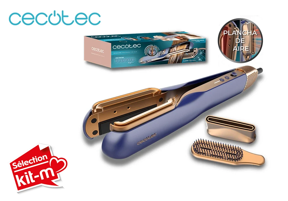 RitualCare AirLisse 2in1 Cecotec (A01_EU01_100159) Petits Électroménagers Votre Magasin de Meuble et Électroménager à La Réunion ! 5