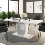 Table à Manger Rectangulaire avec 1 Allonge (Collection PULP)