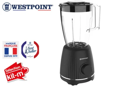 Blender 1,5 Litres ﻿DARKVIBE Line Westpoint (WBLH-15525.PN) Boissons (Café, Thé, Jus) Votre Magasin de Meuble et Électroménager à La Réunion !