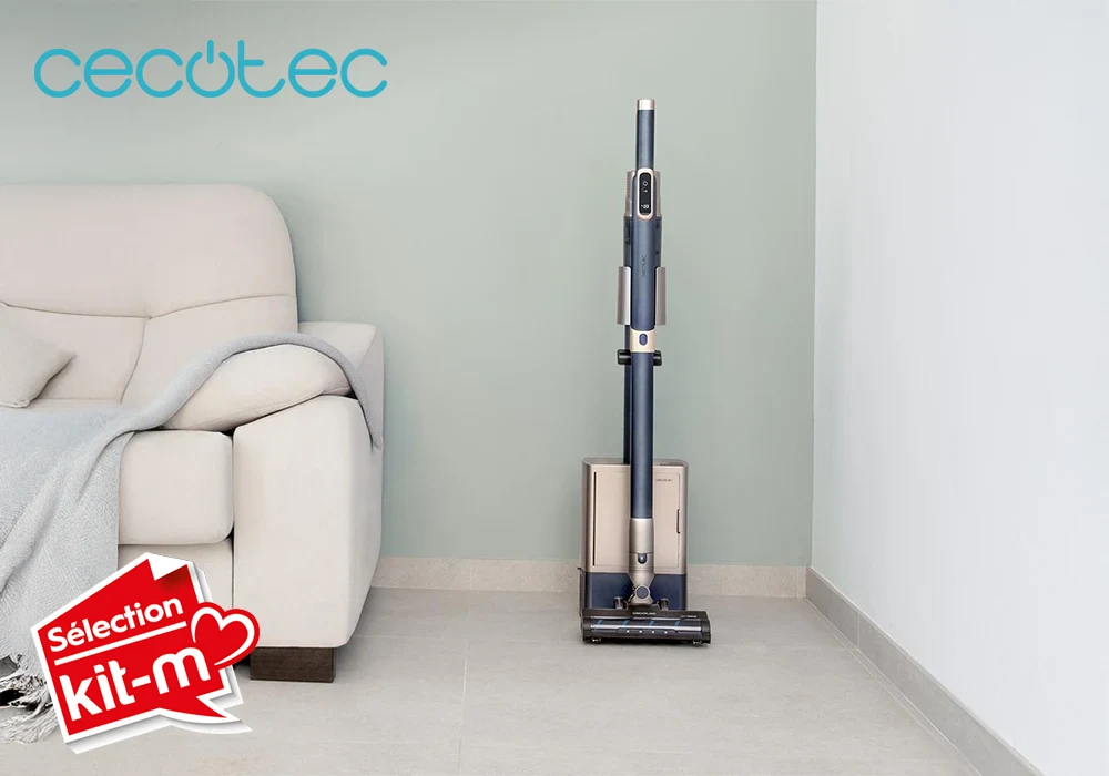Aspirateur-Balai sans Fil avec Base de Vidange Automatique Scoba 2100 Station Cecotec (A01_EU01_101702) Nettoyage Votre Magasin de Meuble et Électroménager à La Réunion !